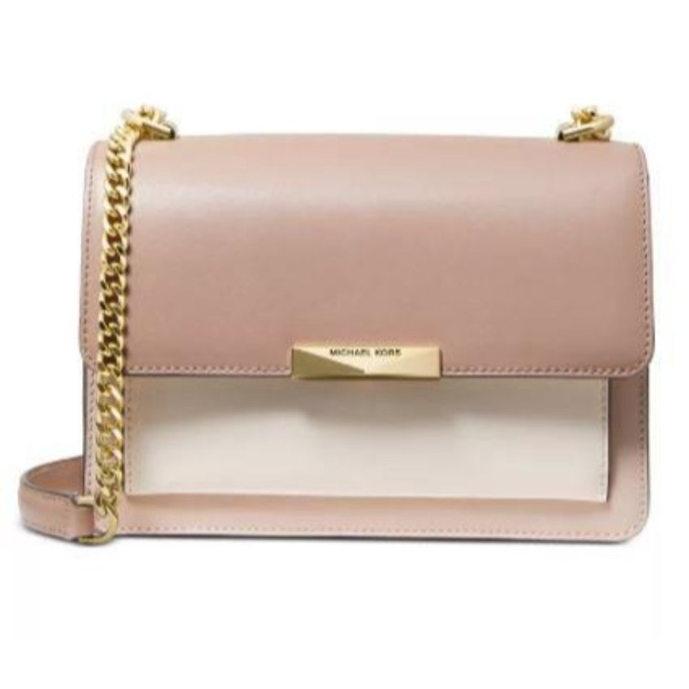 Michael Kors Jade Large Leather Shoulder Bag NWT